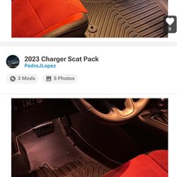 Dodge Charger Floor Mats. 