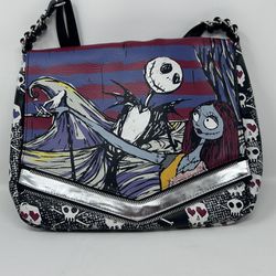 Loungefly Nightmare Before Christmas Disney Faux Leather Crossbody Purse