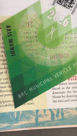 Burning Man Vehicle Pass
