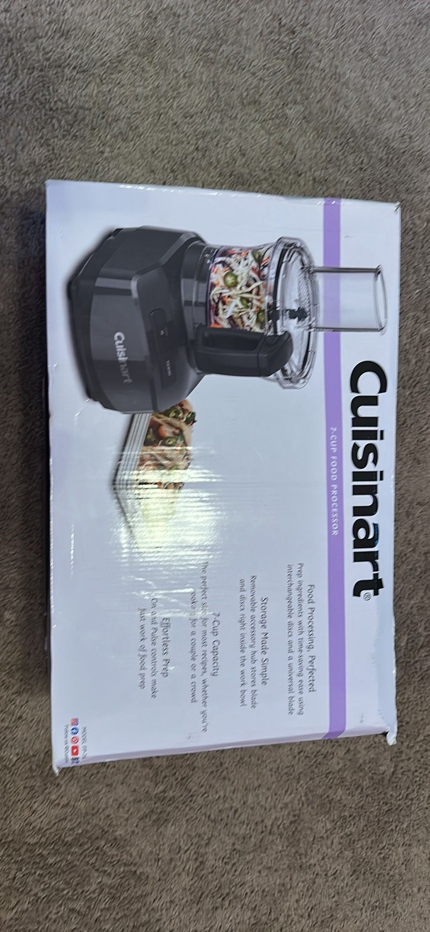 Cuisinart 7-Cup Sleek and Modern Design Food Processor