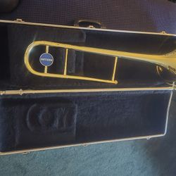 Getzen Vintage Trombone And Case Musical Instruments 