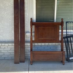 All Wood Twin Bed Frame $40