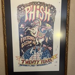 Phish Pollock Print - 20th Anniversary 