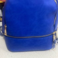 Royal Blue Women’s Backpack 