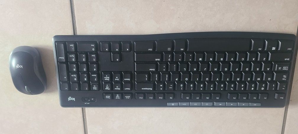 Logitech Wireless Keyboard And Mouse