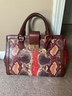 Brahmin Structured Satchel Handbag