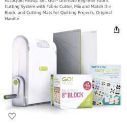 AccuQuilt Ready set Go System 