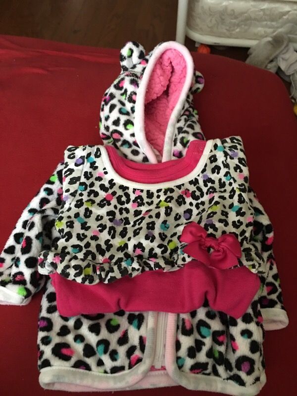 Onesie with matching jacket