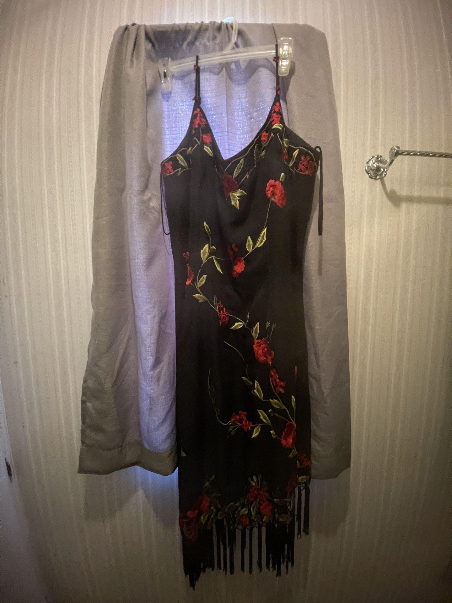 Mexico Imported Gorgeous Roses Dress17-18