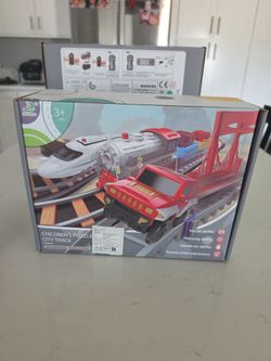 Children's puzzle city track