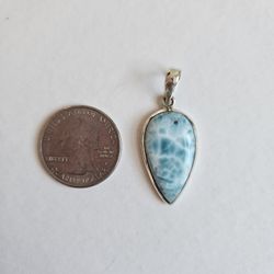 Larimar Pendant 