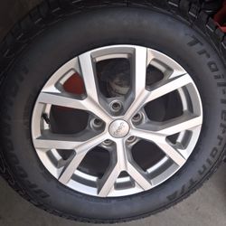 BFG Trail TERRAIN Tires & 18 Inch Jeep Wheels
