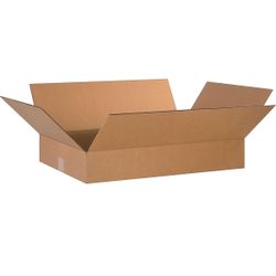 24 x 16 x 4" Flat Corrugated 25 Boxes=184