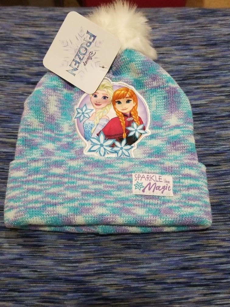 Girls One Size Fits Most Frozen Beanie