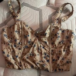 Floral Crop Top