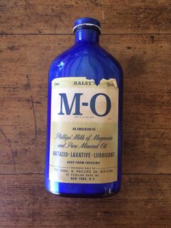 1950’s Milk of Magnesia Bottle