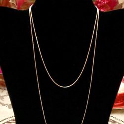 Italian 14K Yellow Gold Over Sterling Silver Light Round Snake Chain (36 in) (4.20 grams)