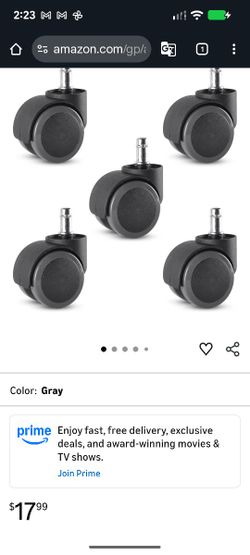 Chair Caster Wheels Set Of 5