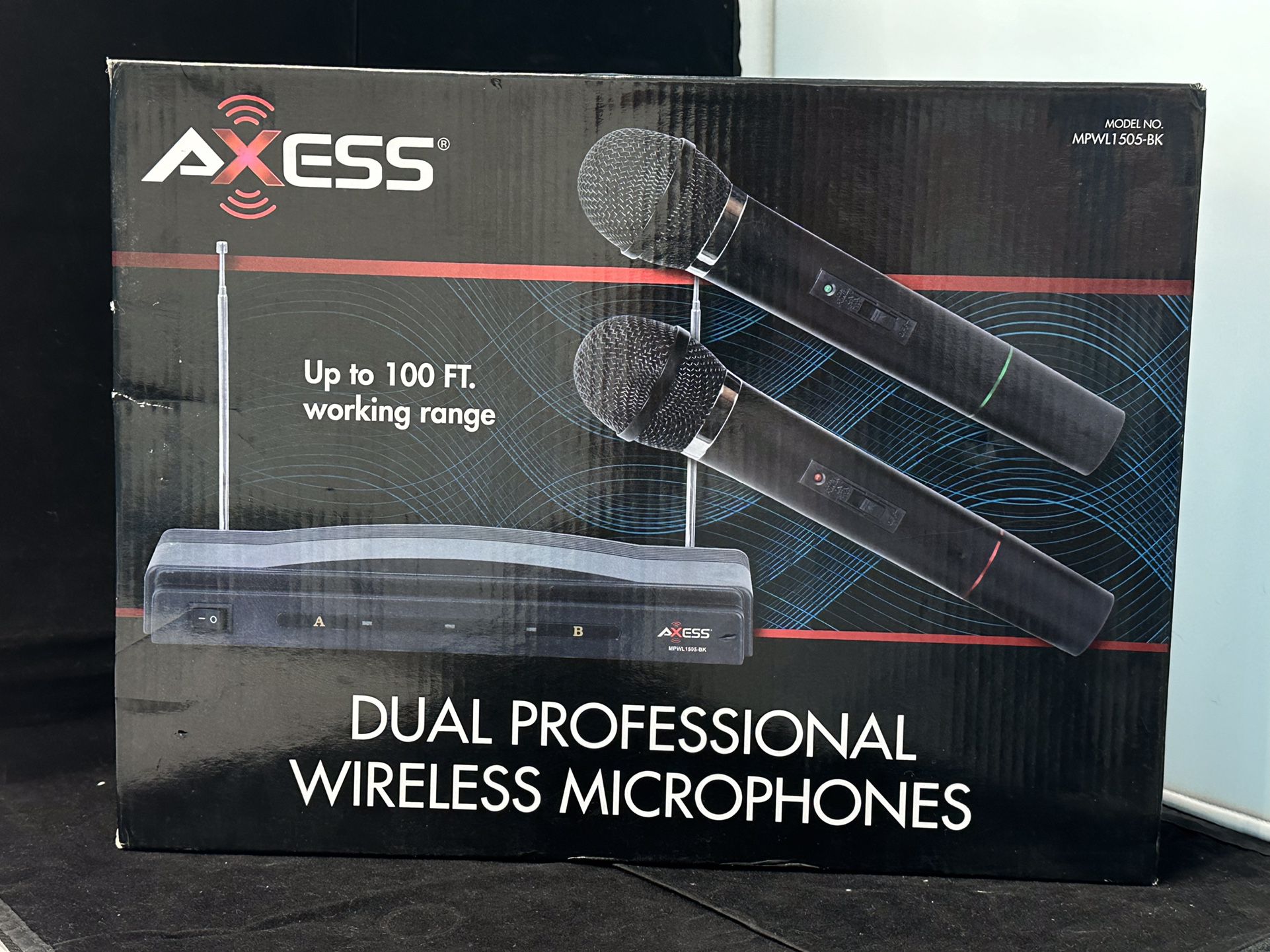 Dual Professional Wireless Microphones 