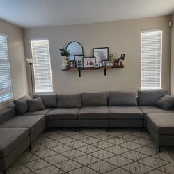 8 Pc Modular Sectional Sofa