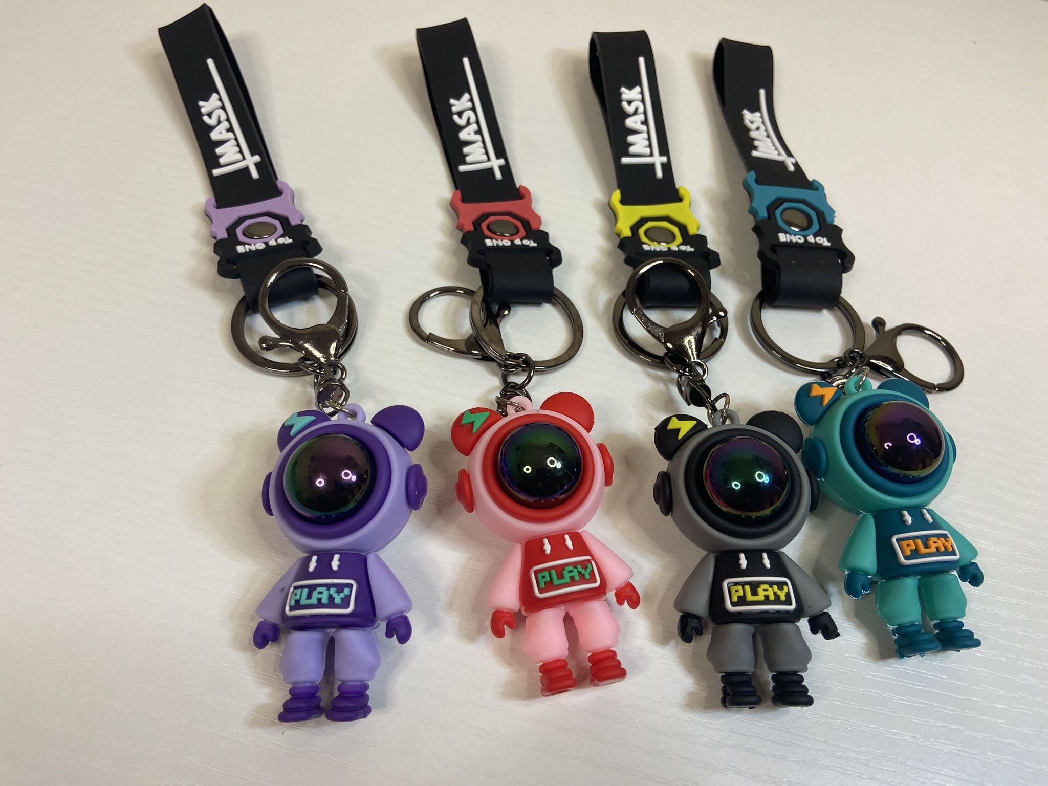 4 Cool Trendy Astronaut Keychain