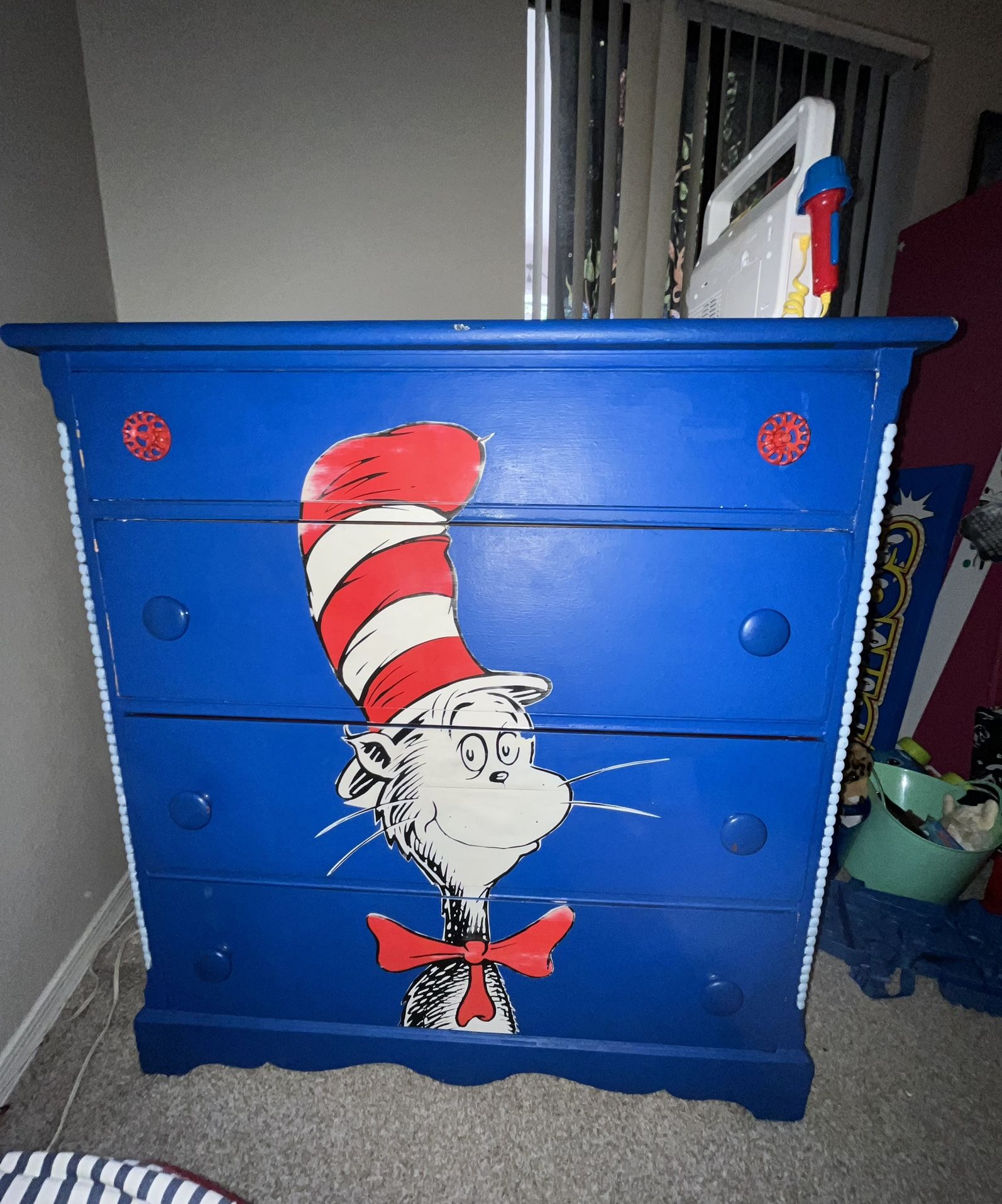 Dr. Seuss Dresser & Room Decor