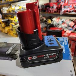 MILWAUKEE M12 BATTERY 4.0 AH