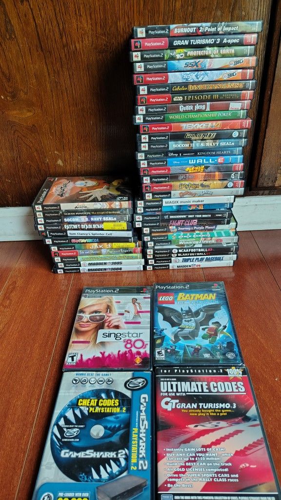 44 PlayStation 2 Games Bundel Sale Buy All Together