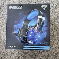 Noise Cancelling Led Gaming Headset New Xbox Ps4 Ps5  Pc