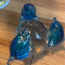 Dolphin beautiful glass piece
