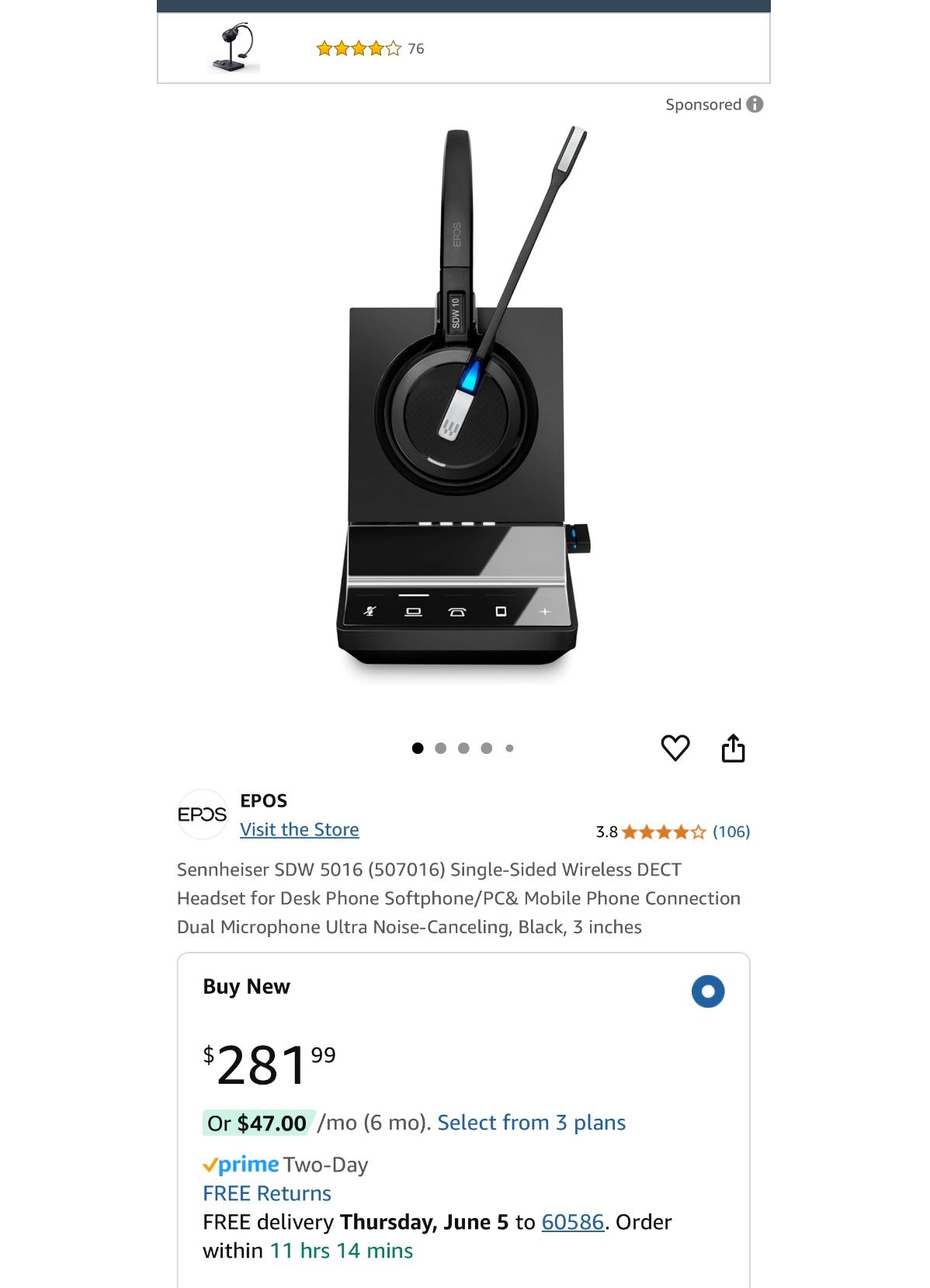Sennheiser SDW 5016