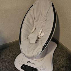 4moms MamaRoo Multi-Motion Baby Swing with 5 Unique Motions, Grey