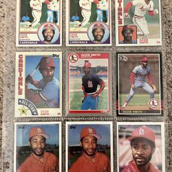 Ozzie Smith Baseball Card Lot (101 Cards)