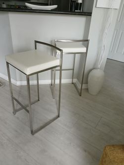 Pair of Bar Height Counter Stools