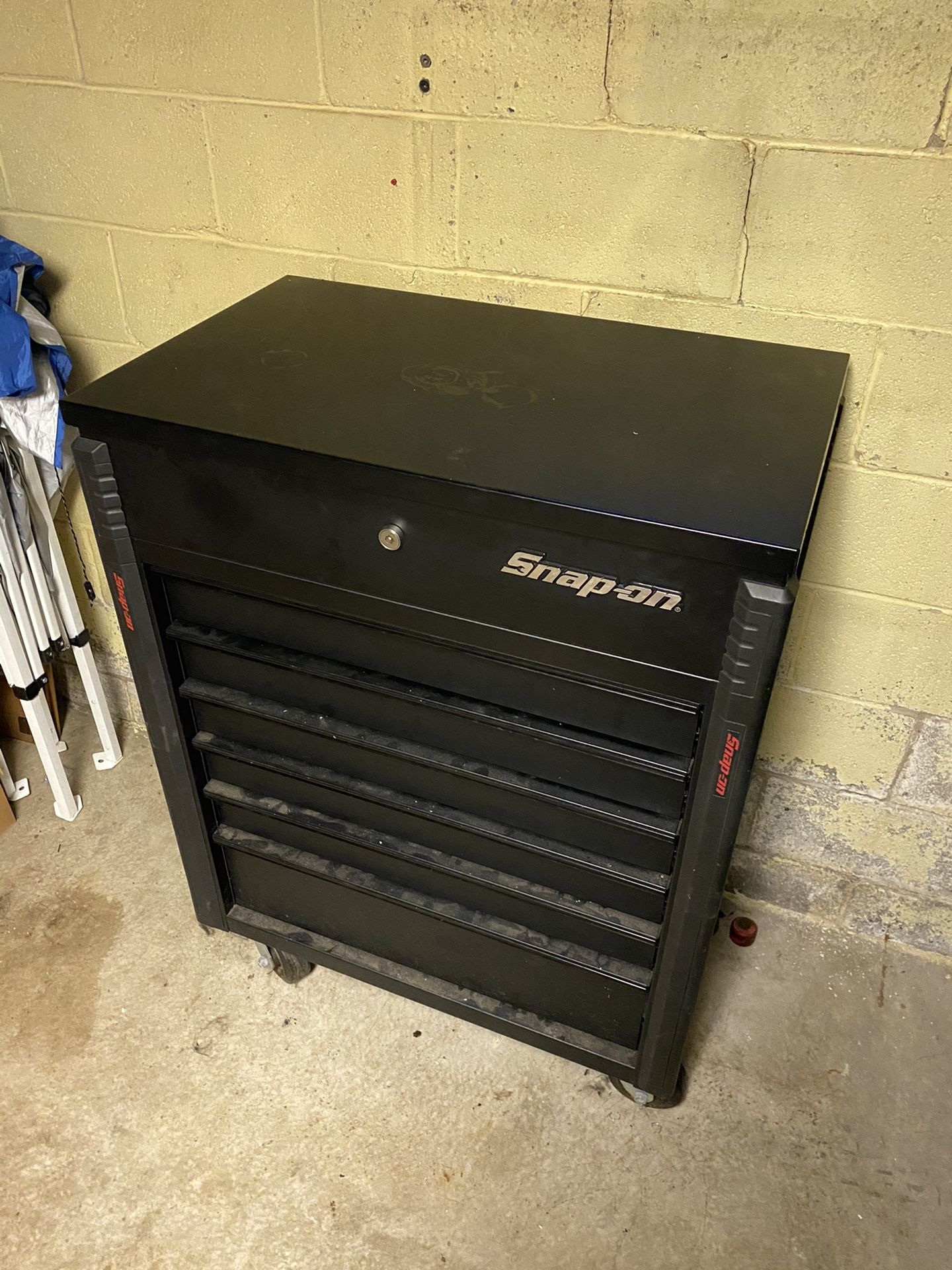 Snap on tool box