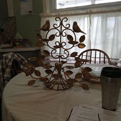 Large Bronze Metal Sconce