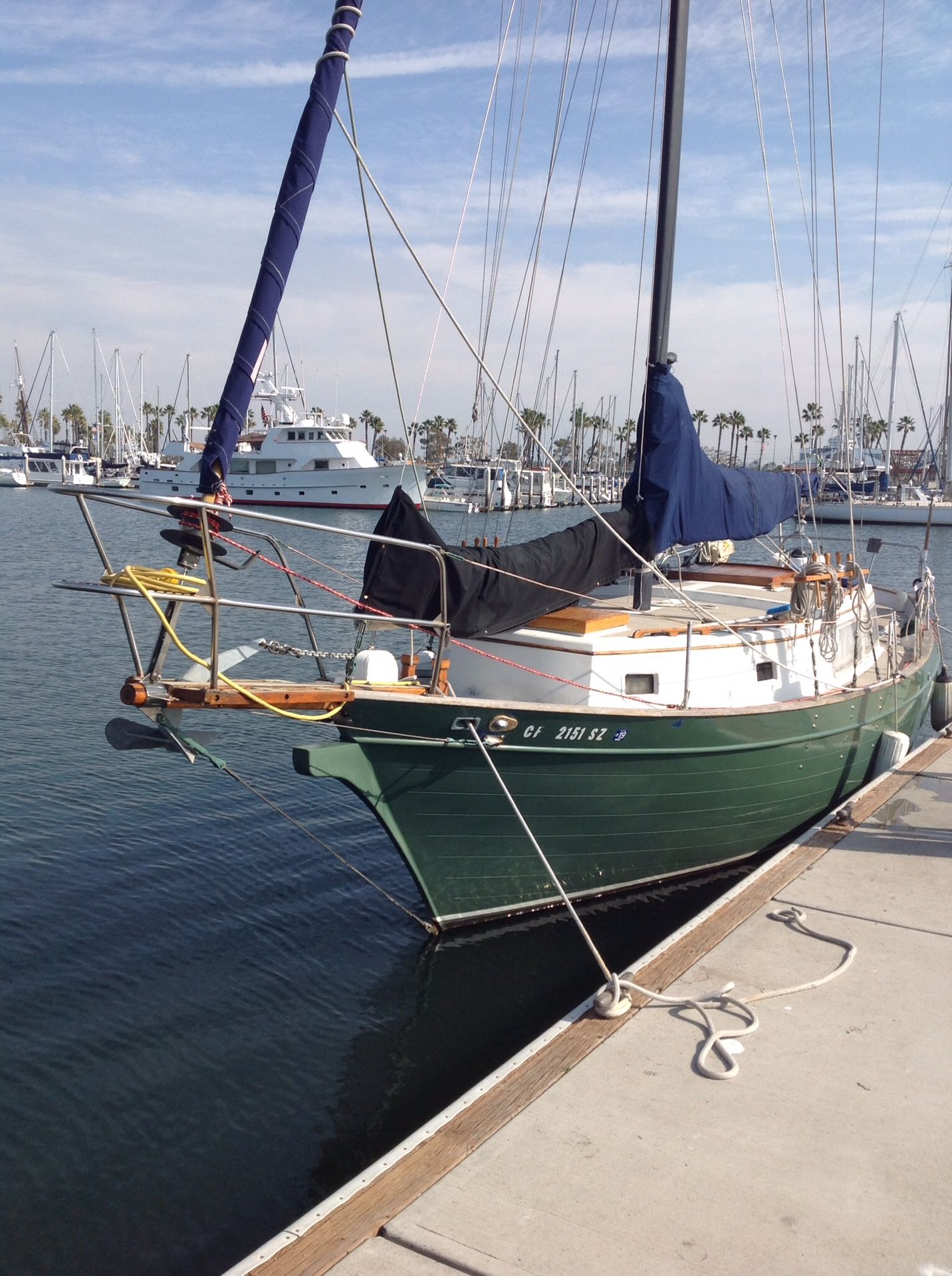 1976 Downeaster 32 Cutter Rig