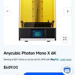 Trade Anycubic Photon Mono X And Mercury Wash Station