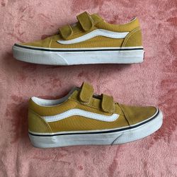 Mustard Vans Velcro