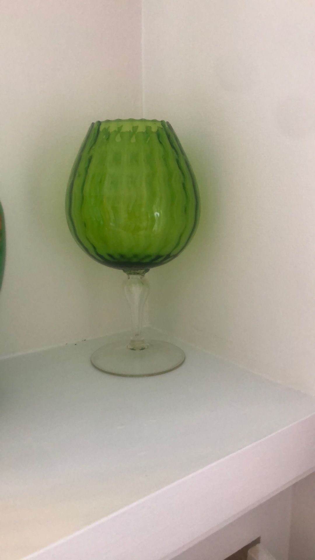 Green Italian Emporio Vase