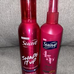 Suave Mousse & Heat Protectant