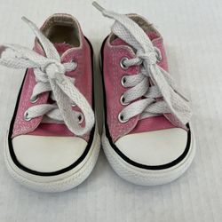 Baby Pink Converse Size 3