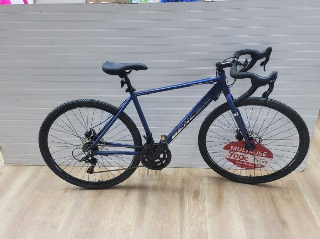 Kent Genesis 700C Bohe Men's Gravel Bike, Denim Blue