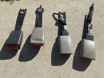 Two electric And Two Regular Seatbelts