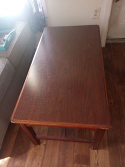42 inch Wood Coffee Table