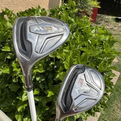 Left Handed Taylormade M2 3 Wood and 4 Hybrid