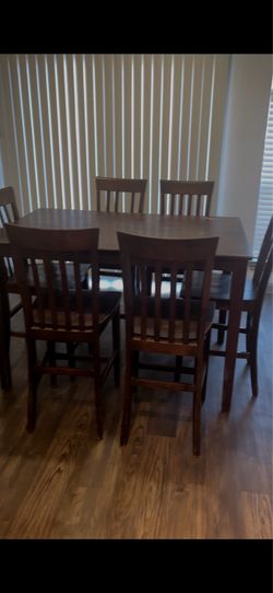 Dinner Table With 6 Chairs