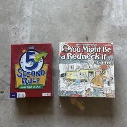 Factory Sealed Board Games 