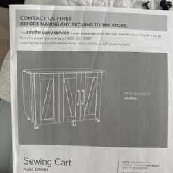 Sewing desk