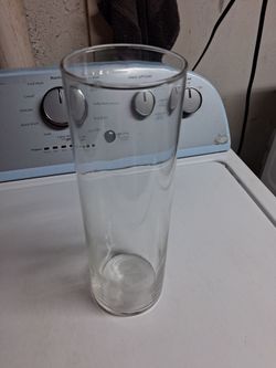 Clear Glass Cylinder Vase